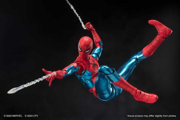Marvel S.H.Figuarts Spider-man No Way Home Red And Blue Classic Suit Action Figure Bandai - immagine 2