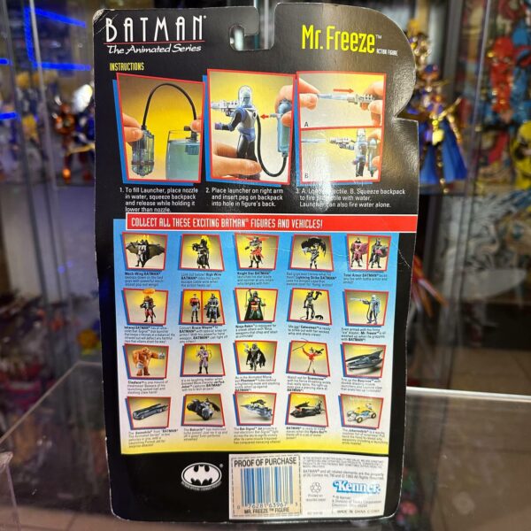 Kenner Batman The Animated Series MR FREEZE Action Figure Toys 1993 Prima Edizione - immagine 3