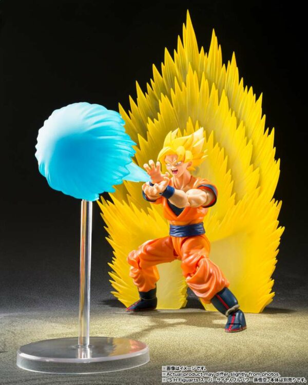 Dragon Ball Z S.H. Figuarts Son Goku Teleport Kamehameha Effect Parts Action Figure Bandai
