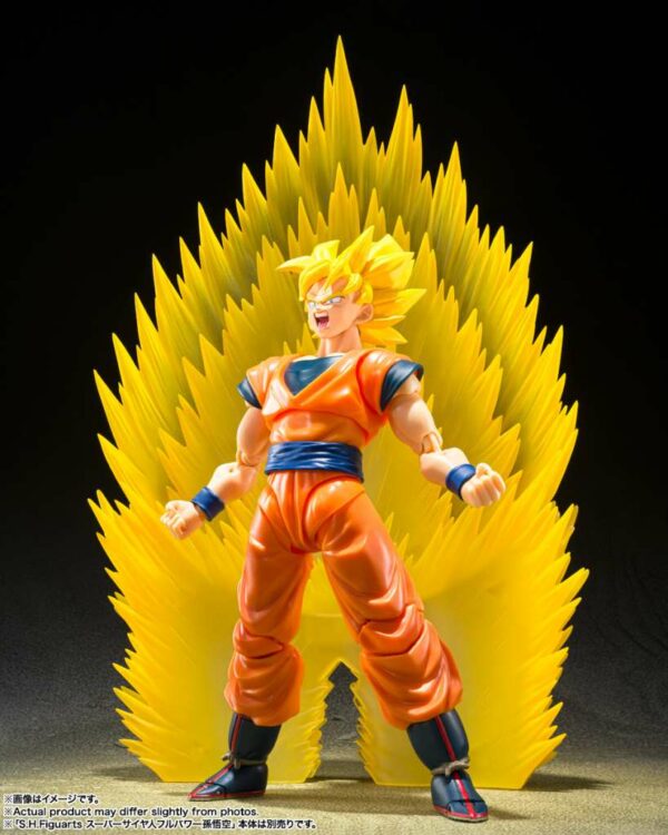 Dragon Ball Z S.H. Figuarts Son Goku Teleport Kamehameha Effect Parts Action Figure Bandai - immagine 3