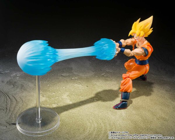 Dragon Ball Z S.H. Figuarts Son Goku Teleport Kamehameha Effect Parts Action Figure Bandai - immagine 4