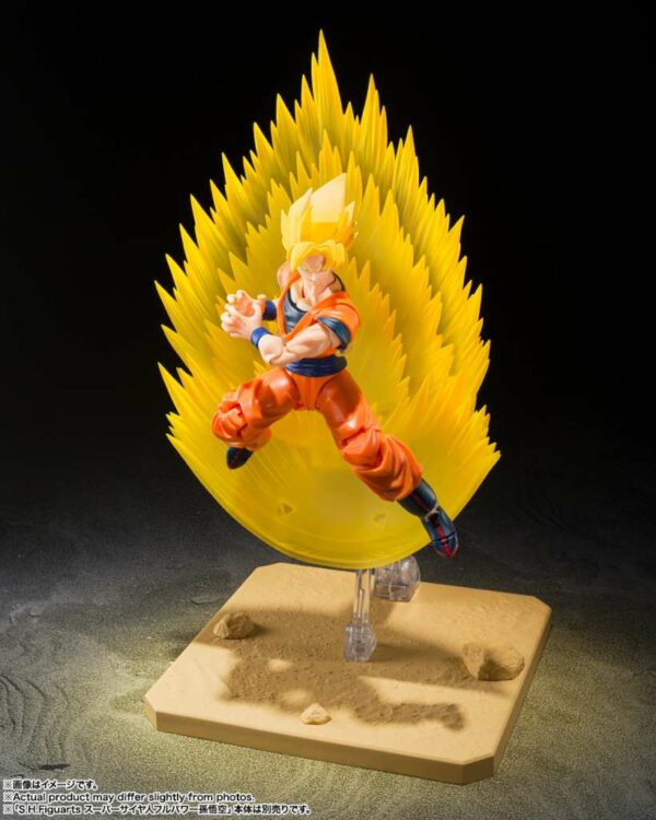Dragon Ball Z S.H. Figuarts Son Goku Teleport Kamehameha Effect Parts Action Figure Bandai - immagine 6