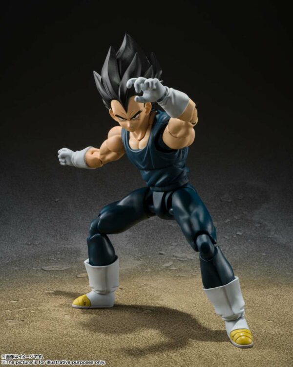 Dragon Ball Super Hero S.H. Figuarts Vegeta Action Figure Bandai - immagine 2