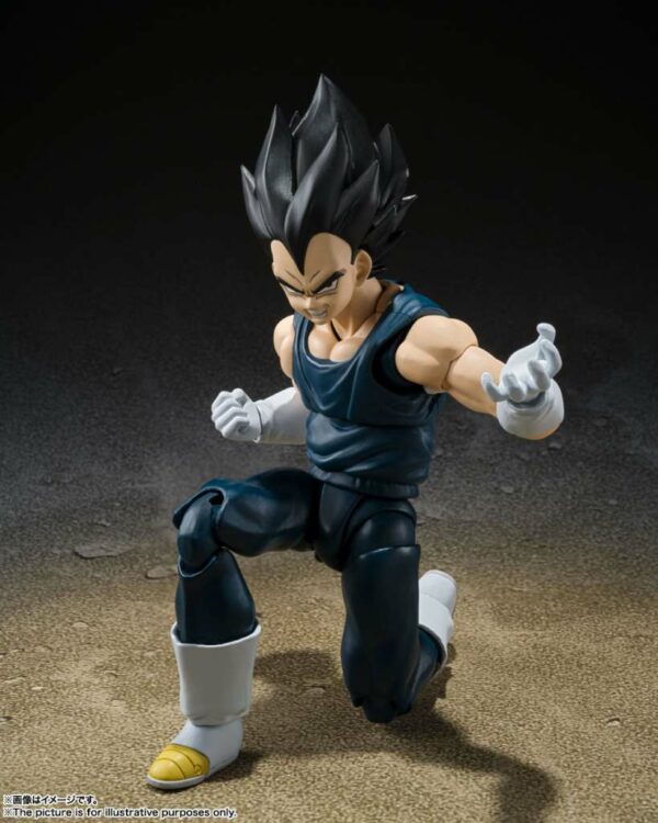Dragon Ball Super Hero S.H. Figuarts Vegeta Action Figure Bandai - immagine 3