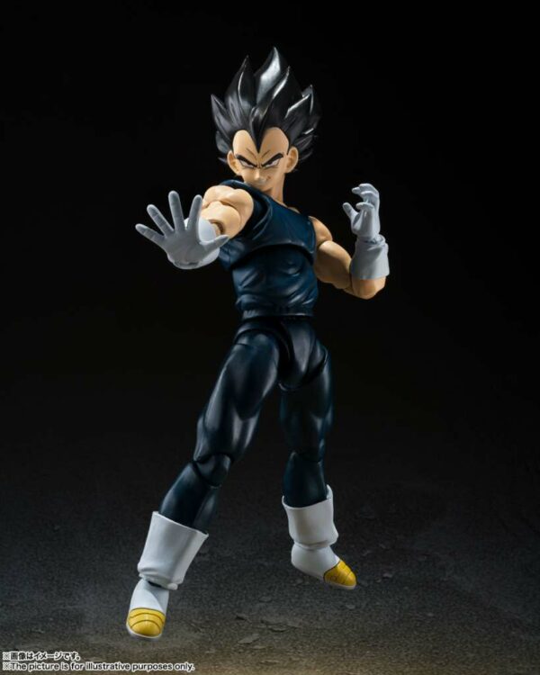 Dragon Ball Super Hero S.H. Figuarts Vegeta Action Figure Bandai - immagine 5