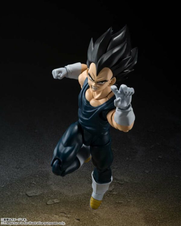Dragon Ball Super Hero S.H. Figuarts Vegeta Action Figure Bandai - immagine 6
