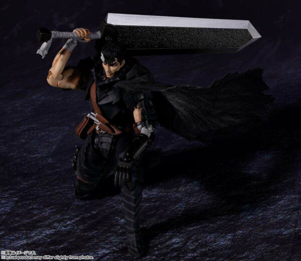 Berserk S.H. Figuarts Gatsu Guts Berserker Armor Action Figure Bandai Exclusive - immagine 3