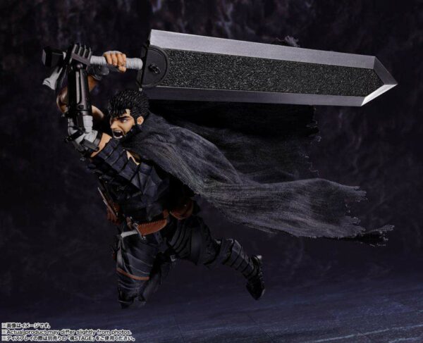 Berserk S.H. Figuarts Gatsu Guts Berserker Armor Action Figure Bandai Exclusive - immagine 2