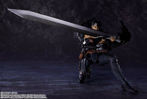 Berserk S.H. Figuarts Gatsu Guts Berserker Armor Action Figure Bandai Exclusive - immagine 4