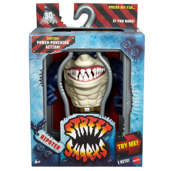 PREORDINE - Mattel Street Sharks 30th Anniversary Ripster Action Figure - immagine 2
