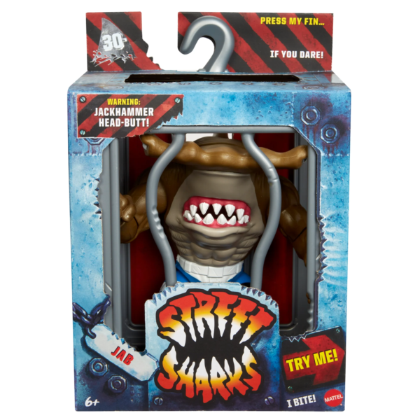 PREORDINE - Mattel Street Sharks 30th Anniversary Jab Action Figure - immagine 2