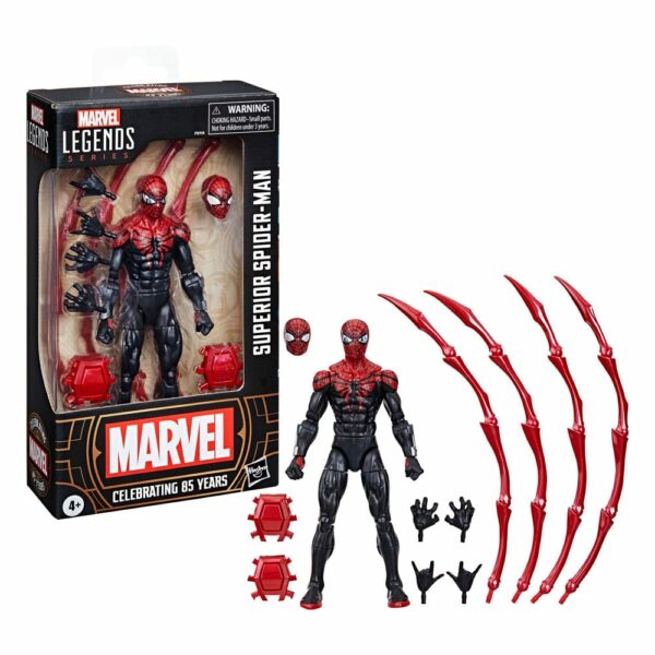 Marvel Legends Superior Spider-man 2024 Hasbro Deluxe Action Figure 16cm - immagine 2