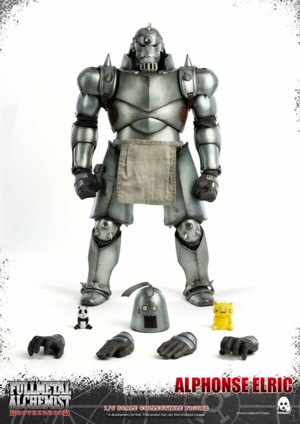 PREORDINE - Fullmetal Alchemist: Brotherhood FigZero 1/6 Alphonse & Edward Elric Twin Pack Threezero Action Figures 30cm - immagine 2