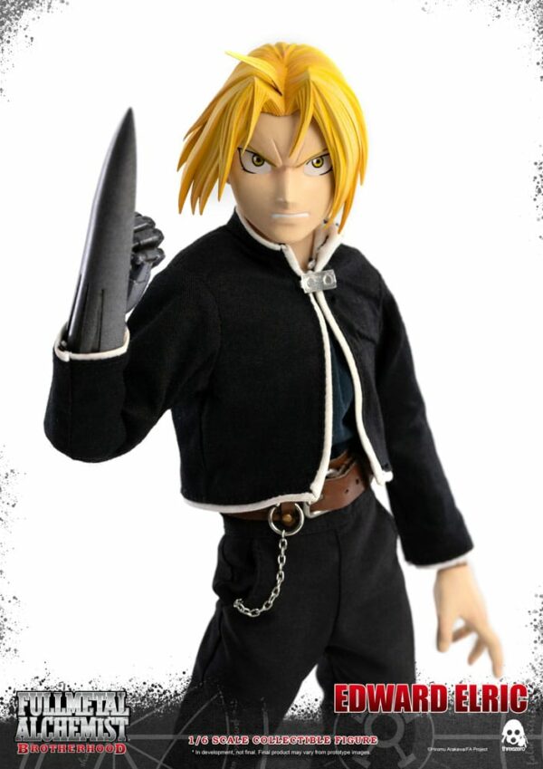 PREORDINE - Fullmetal Alchemist: Brotherhood FigZero 1/6 Alphonse & Edward Elric Twin Pack Threezero Action Figures 30cm - immagine 10