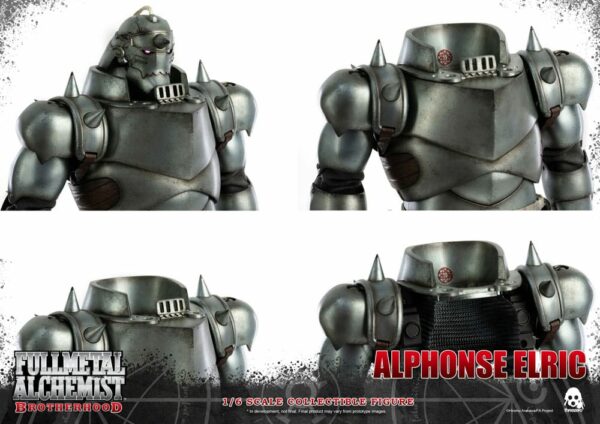 PREORDINE - Fullmetal Alchemist: Brotherhood FigZero 1/6 Alphonse & Edward Elric Twin Pack Threezero Action Figures 30cm - immagine 6