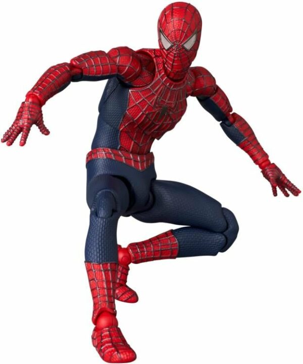 PREORDINE - Medicom MAFEX No.241 Friendly Neighborhood Spider-Man No Way Home Tobey Maguire Definitive Action Figure 17cm - immagine 2
