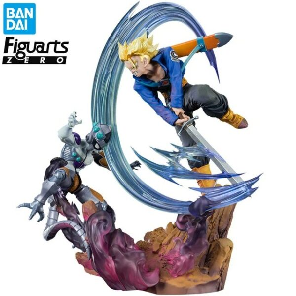Dragon Ball Figuarts Zero Super Saiyan Trunks Vs Mecha Frieza Extra Battle Statua Figure Statue Bandai - immagine 2