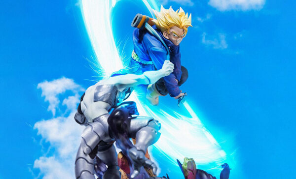 Dragon Ball Figuarts Zero Super Saiyan Trunks Vs Mecha Frieza Extra Battle Statua Figure Statue Bandai