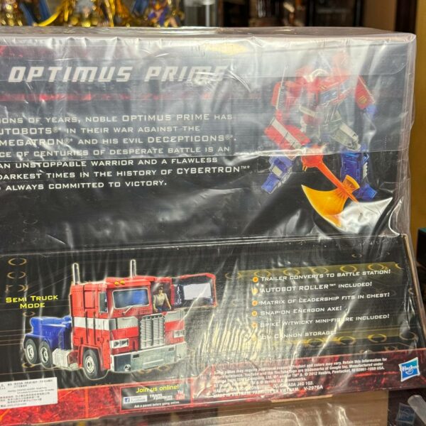 USATO (nuovo sigillato) - TRANSFORMERS Masterpiece MP-10 Optimus Prime Convoy + Vector Sigma Exclusive Hasbro Action Figure - immagine 10