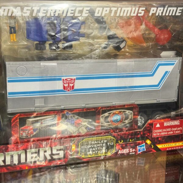 USATO (nuovo sigillato) - TRANSFORMERS Masterpiece MP-10 Optimus Prime Convoy + Vector Sigma Exclusive Hasbro Action Figure - immagine 8
