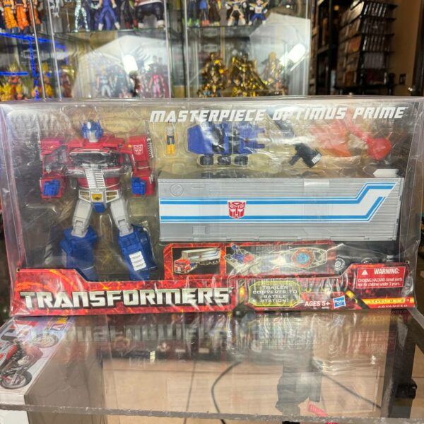 USATO (nuovo sigillato) - TRANSFORMERS Masterpiece MP-10 Optimus Prime Convoy + Vector Sigma Exclusive Hasbro Action Figure