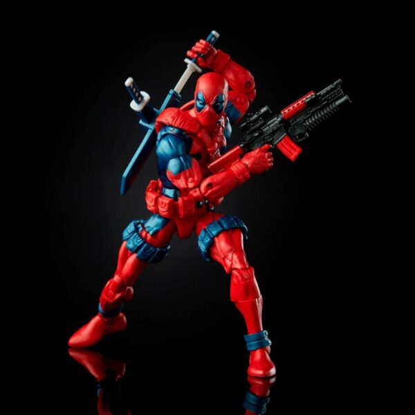 Marvel Legends Deadpool Vintage 80th Anniversary X-force Classic Special Limited Edition Hasbro Action Figure 16cm - immagine 2