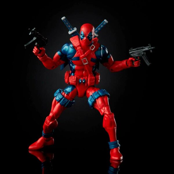 Marvel Legends Deadpool Vintage 80th Anniversary X-force Classic Special Limited Edition Hasbro Action Figure 16cm - immagine 3