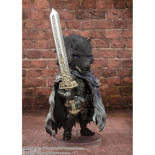 Figuarts Mini Elden Ring Blaidd The Half-Wolf Bandai Videogame Action Figure 10cm - immagine 2
