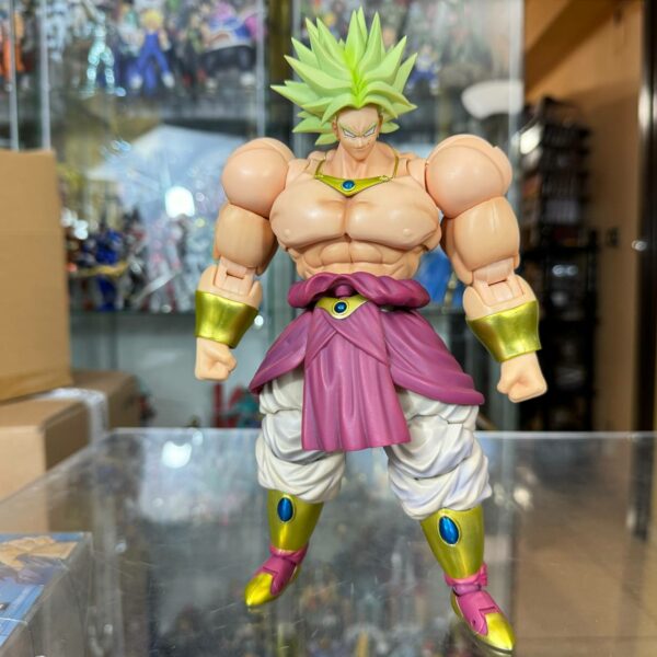 USATO - Dragon Ball Z S.H.Figuarts BROLY Event Exclusive Color Edition 2018 Bandai Action Figure - immagine 2