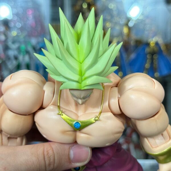 USATO - Dragon Ball Z S.H.Figuarts BROLY Event Exclusive Color Edition 2018 Bandai Action Figure - immagine 16