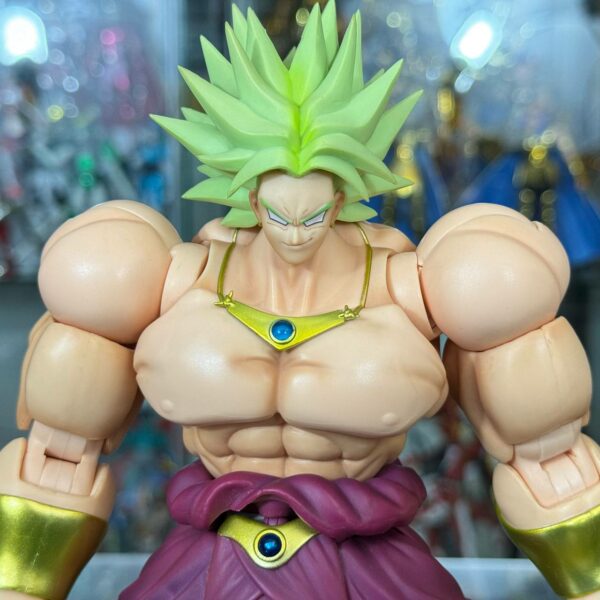 USATO - Dragon Ball Z S.H.Figuarts BROLY Event Exclusive Color Edition 2018 Bandai Action Figure - immagine 6
