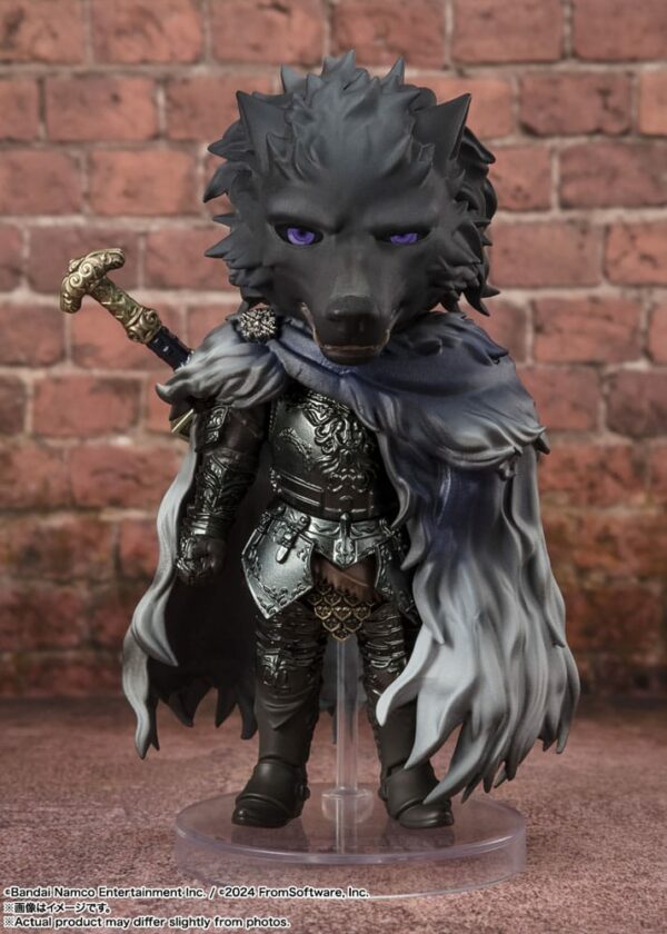 Figuarts Mini Elden Ring Blaidd The Half-Wolf Bandai Videogame Action Figure 10cm - immagine 4