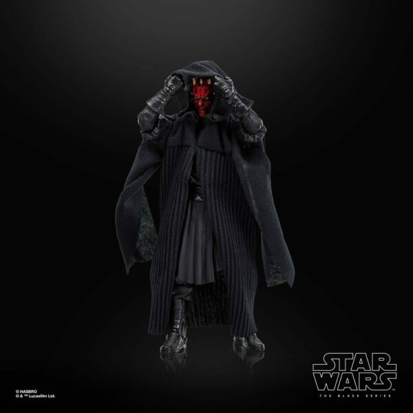 Star Wars Episode I Black Series Action Figure 3-Pack Qui-Gon Jinn, Darth Maul, Obi-Wan Kenobi Exclusive 40th Anniversary Deluxe Edition Hasbro Action Figure 16cm - immagine 7