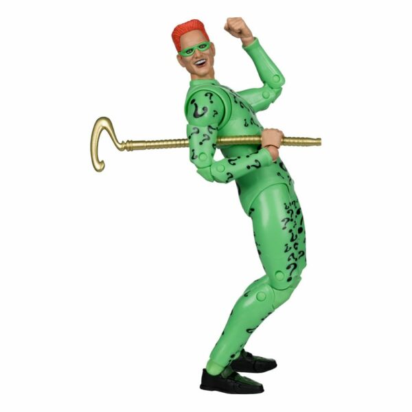 DC Multiverse Mcfarlane Toys Batman Forever Movie The Riddler Gold Label Action Figure - immagine 3