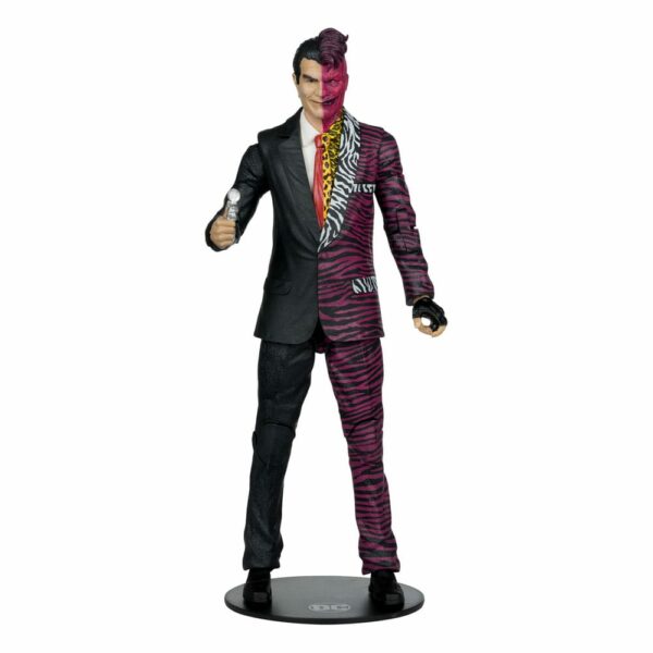 DC Multiverse Mcfarlane Toys Batman Forever Movie Two Face Gold Label Action Figure - immagine 5