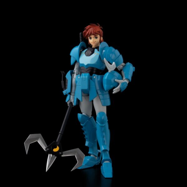 Sentinel 5 Samurai Troopers Yoroiden Suiko No Shin Simo Dell' Acqua Action Figure - immagine 12