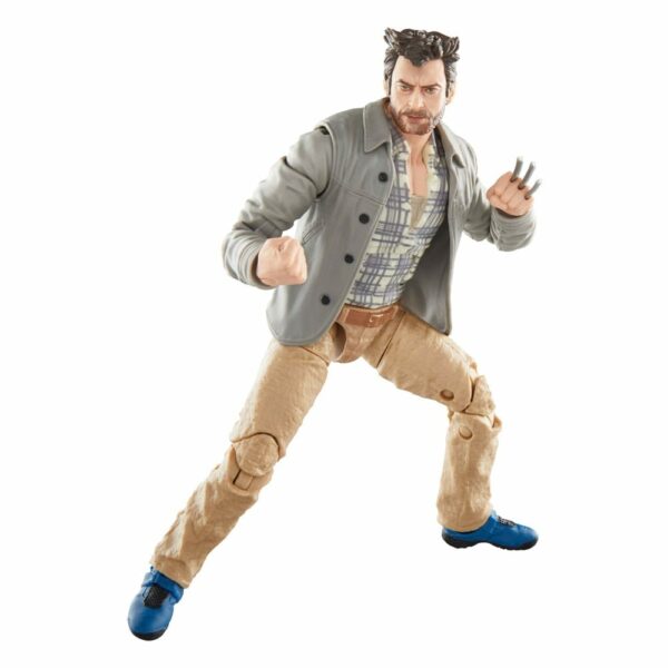 PREORDINE - Marvel Legends Deadpool & Wolverine Hugh Jackman Logan Wolverine Headpool Movie Hasbro Action Figure 16cm - immagine 3