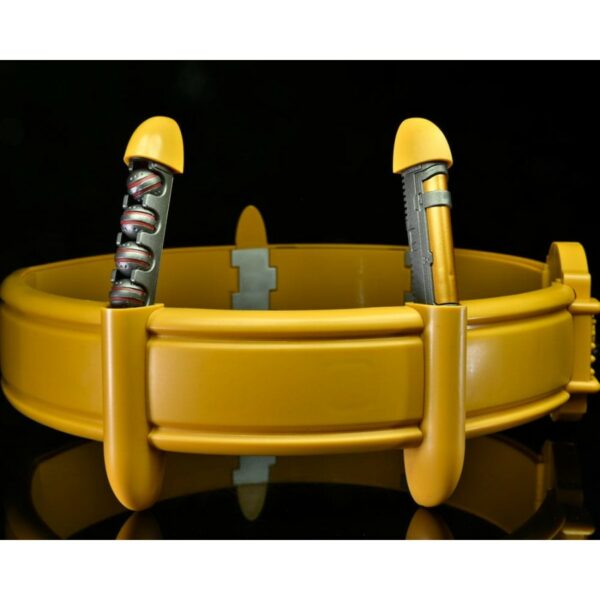 DC NECA Batman 1989 Utility Belt Cintura + Grapnel Gun Prop Replica Ufficiale 1:1 - immagine 12