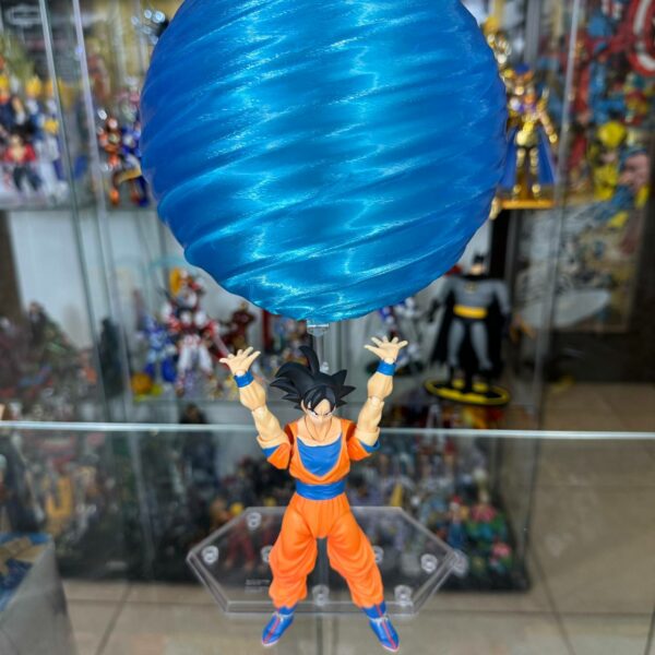 SH Figuarts Dragon Ball ENERGIA SFERICA GENKIDAMA Energy Blast Effect Part Per Action Figure By Ahra Shop