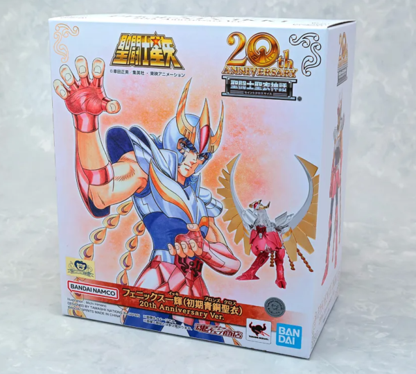Saint Seiya Cloth Myth Ikki Phoenix 20th Anniversary Bandai Action Figure - immagine 2