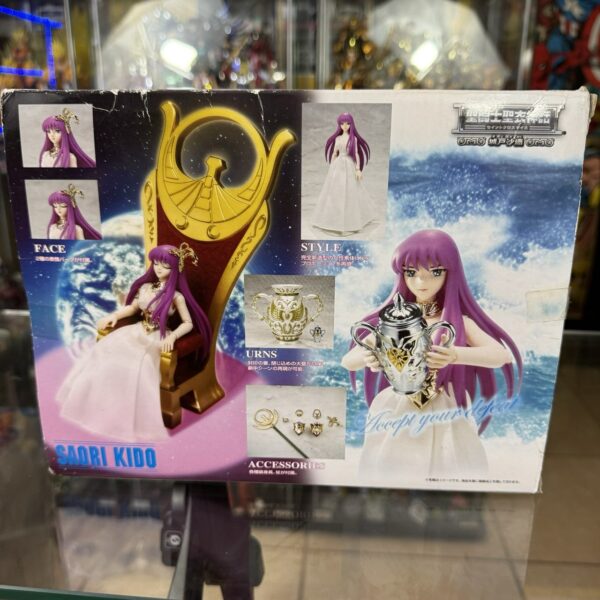 USATO - Saint Seiya Myth Cloth Prima Edizione Saori Kido Athena Action Figure Bandai - immagine 3