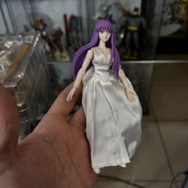 USATO - Saint Seiya Myth Cloth Prima Edizione Saori Kido Athena Action Figure Bandai - immagine 6