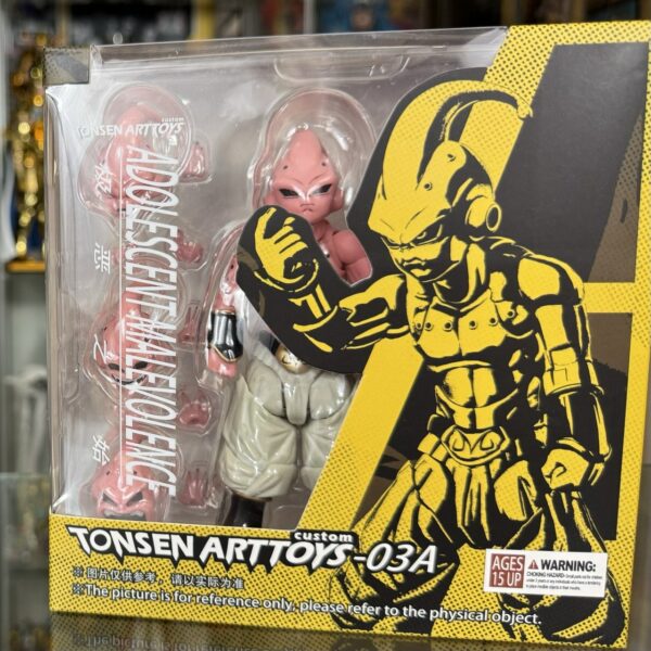 Dragon Ball Z S.H. Figuarts Kid Majin Buu Third Party Action Figure Tonsen Art Toys Adolecent Malevolence 03A - immagine 3