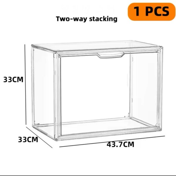 Vetrina Espositore Componibile In Plexiglass Vetrine Per Action Figure Versione GRANDE Dimensioni 43,7x33x33