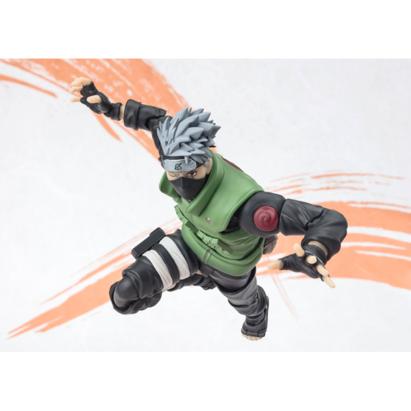 Naruto S.H.Figuarts Kakashi Hatake Naruto op99 Event Exclusive Edition Lucca Comics 2024 Action Figure Bandai - immagine 3