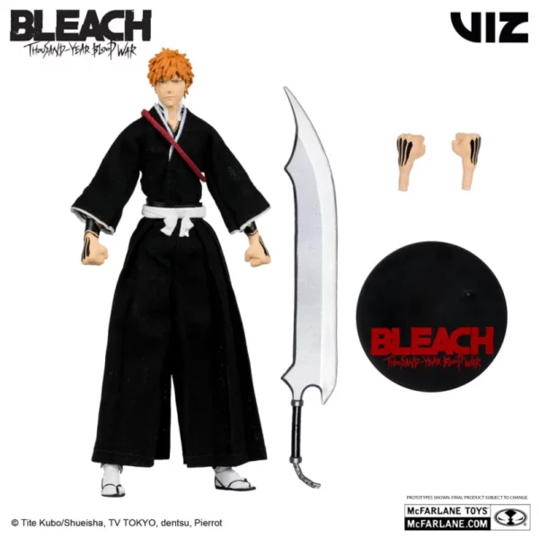 Mcfarlane Toys Bleach Kurosaki Ichigo Thousand Year Blood War Action Figure