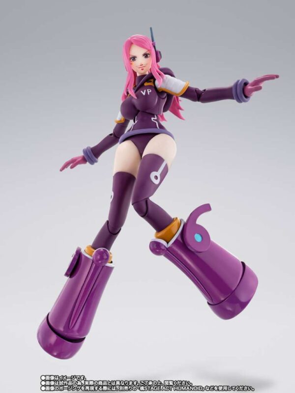 PREORDINE - One Piece S.H. Figuarts Jewelry Bonney Future Island Egghead Action Figure Bandai Exclusive - immagine 3