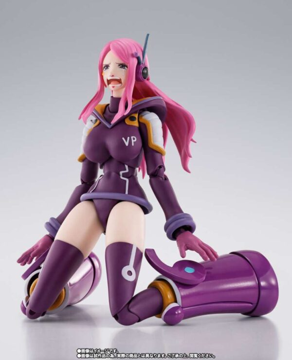 PREORDINE - One Piece S.H. Figuarts Jewelry Bonney Future Island Egghead Action Figure Bandai Exclusive - immagine 2