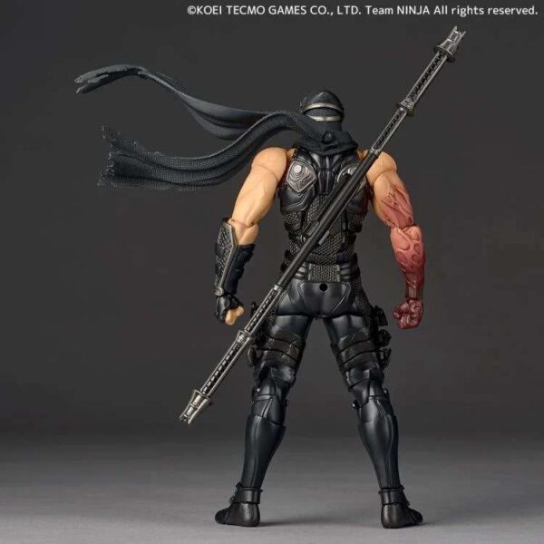 PREORDINE - Kaiyodo Revoltech Ninja Gaiden 3 Ryu Hayabusa Super Poseable Action Figure Amazing Yamaguchi - immagine 4