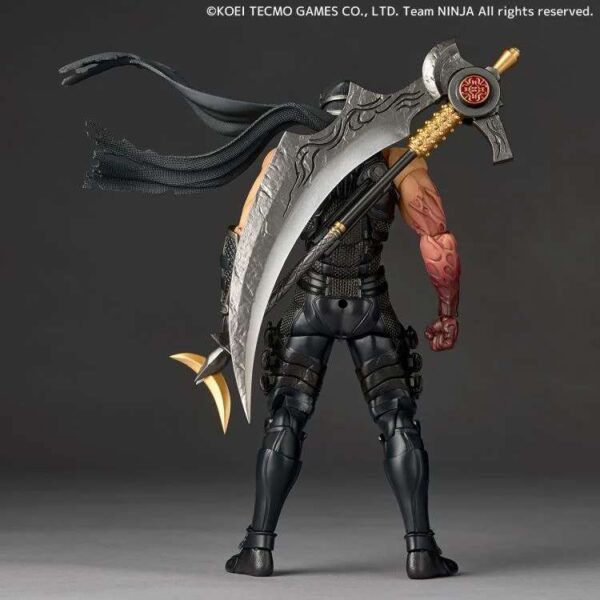 PREORDINE - Kaiyodo Revoltech Ninja Gaiden 3 Ryu Hayabusa Super Poseable Action Figure Amazing Yamaguchi - immagine 5